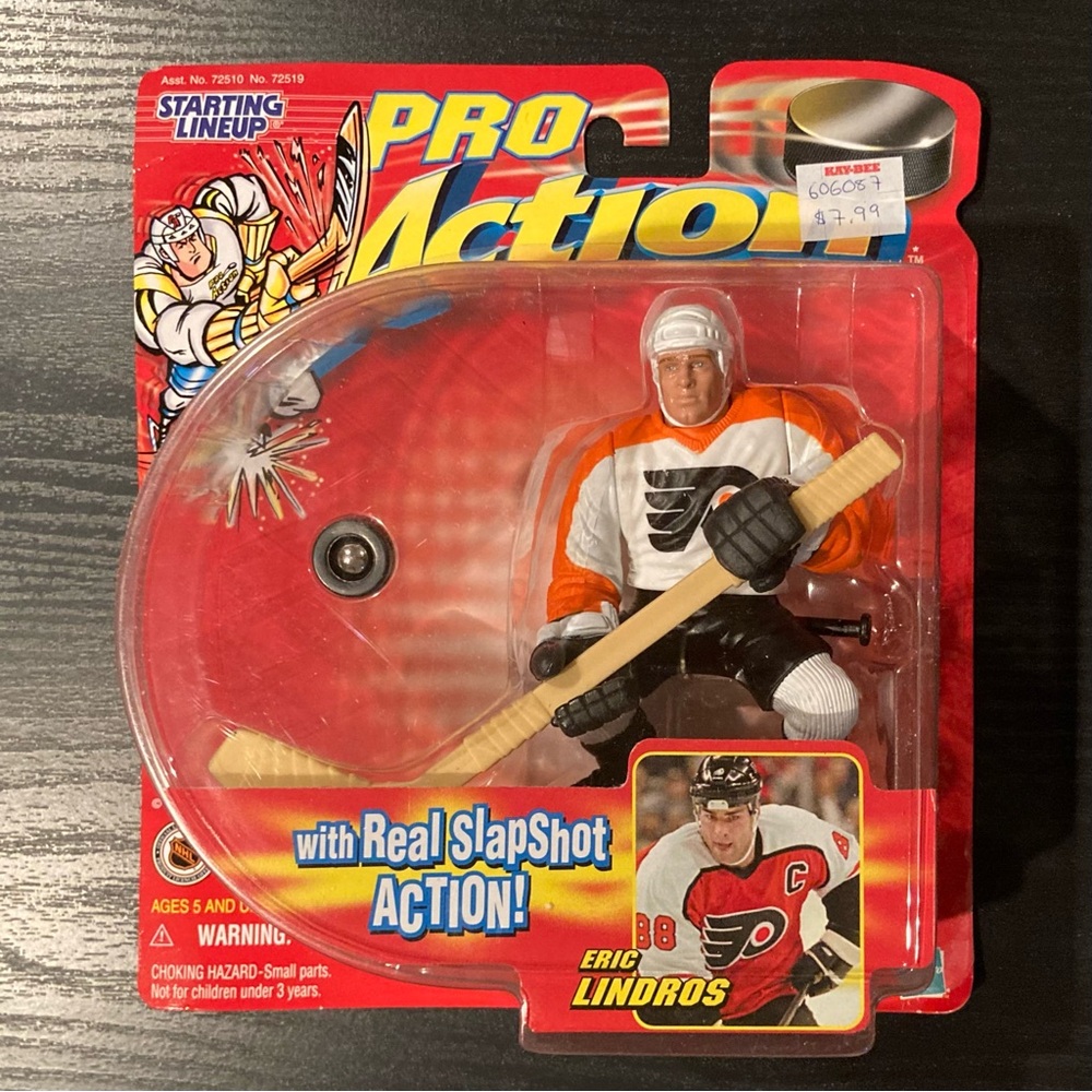 NHL NWT Starting Lineup Pro Action Figure, Hasbro 1998
Eric Lindros > SEALED